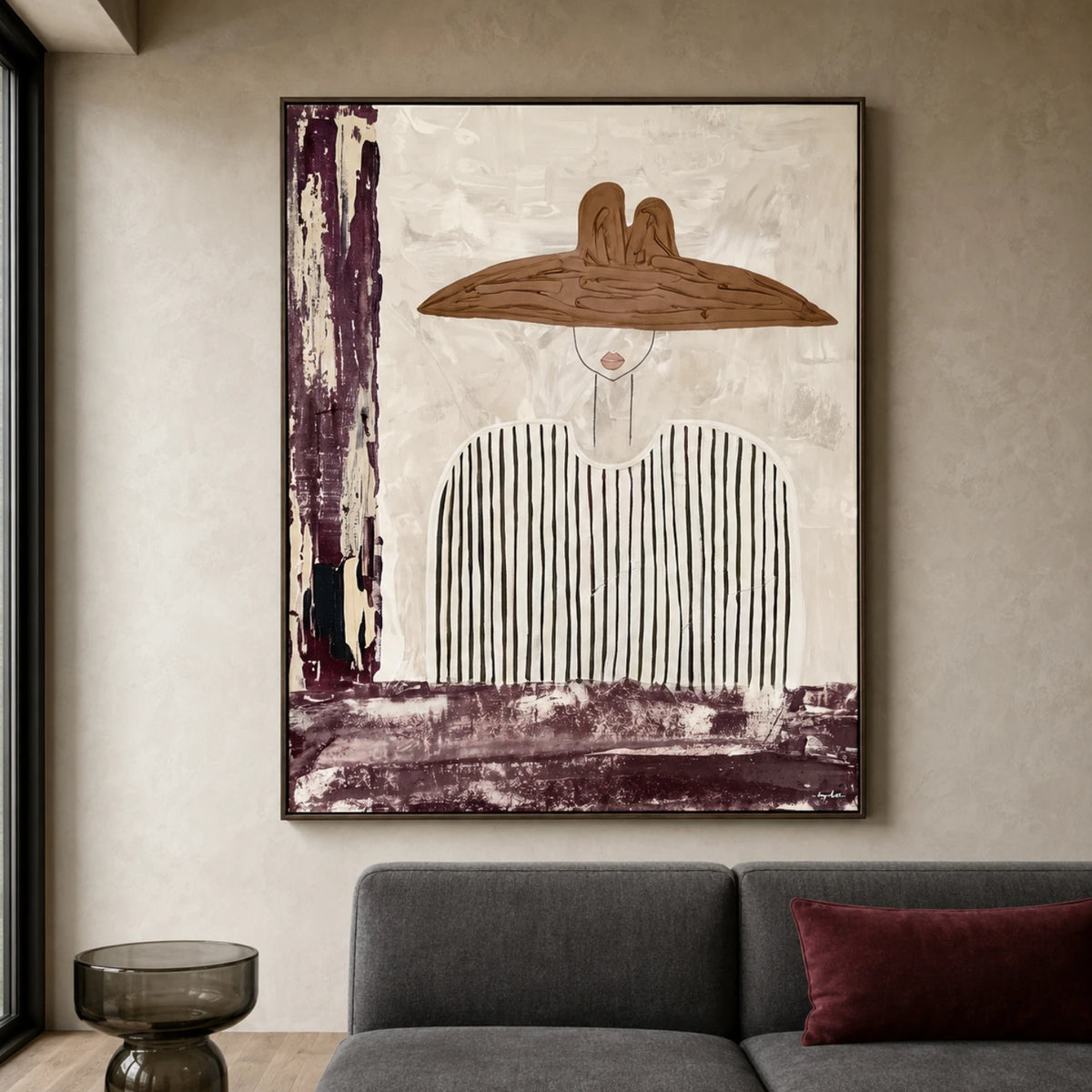 Vintage Americana Art｜Veiled Meridian