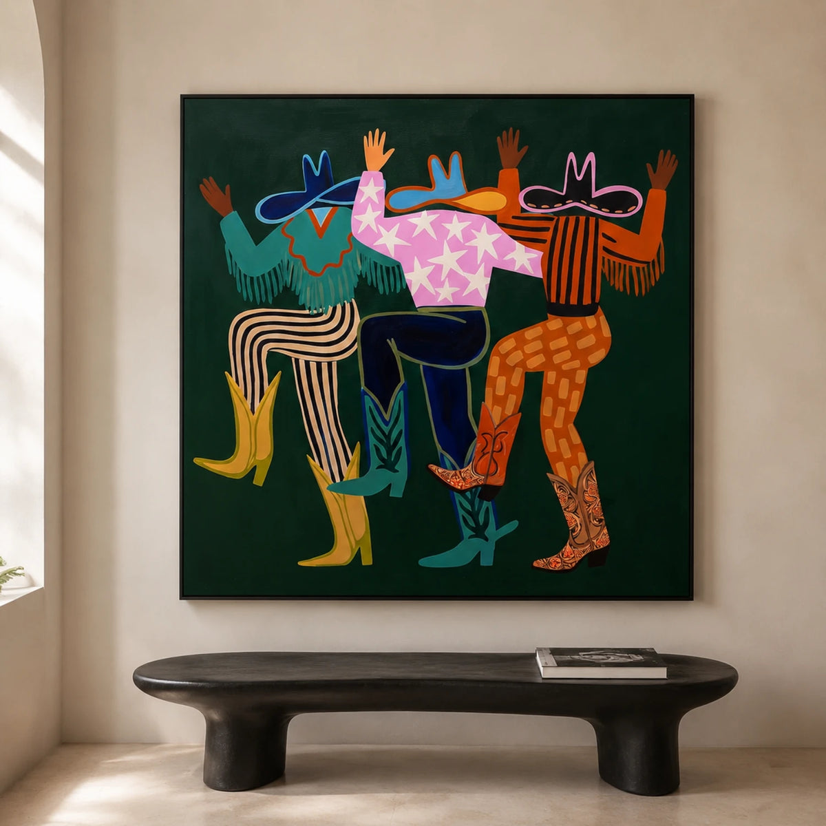 Western Pop Art｜Emerald Prairie Jubilee