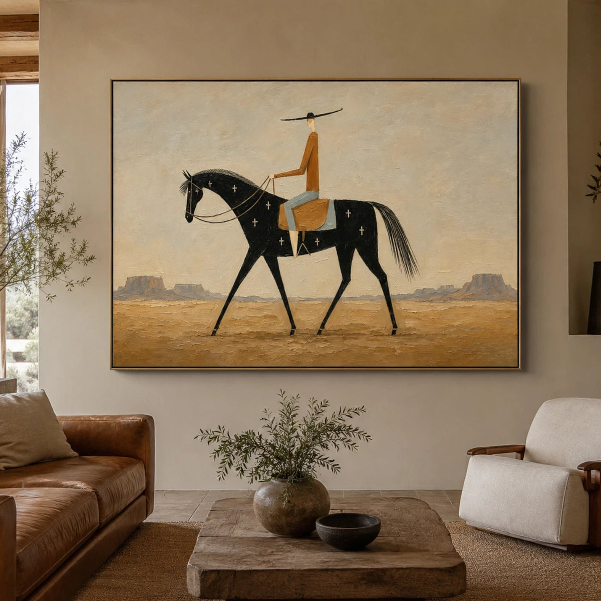 Vintage Americana Art｜Desert Constellation