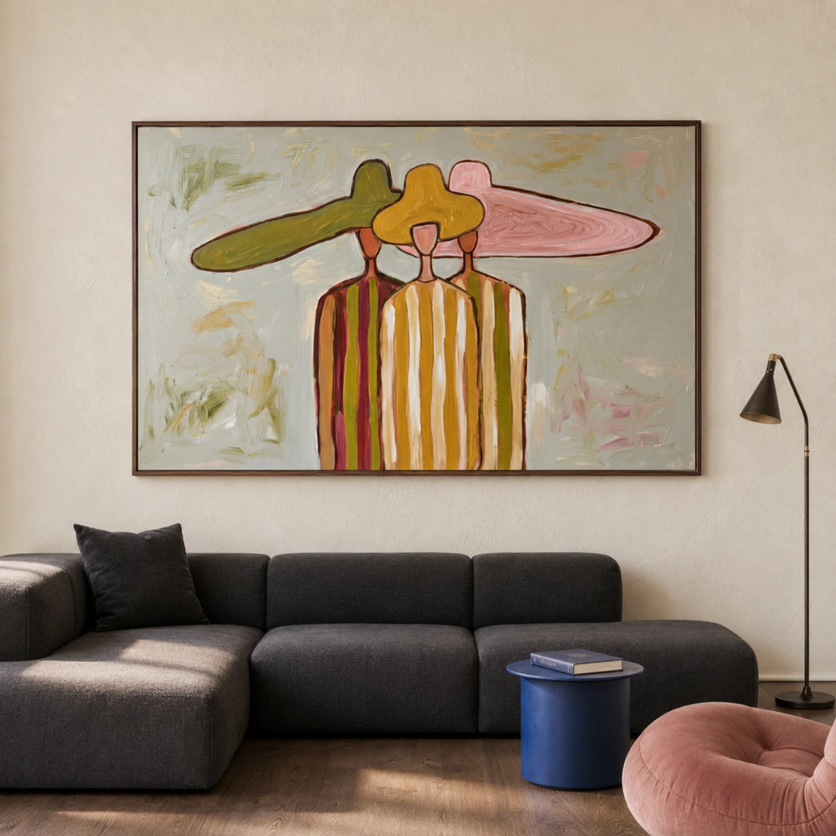 Vintage Americana Art｜Threefold Horizon