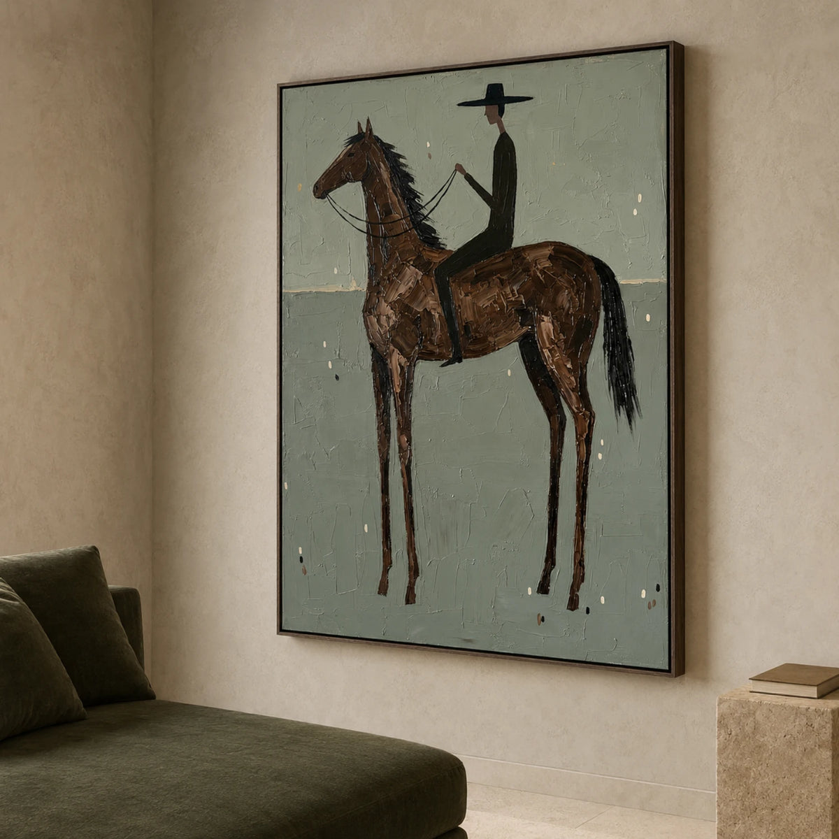 Vintage Americana Art｜Umber Passage