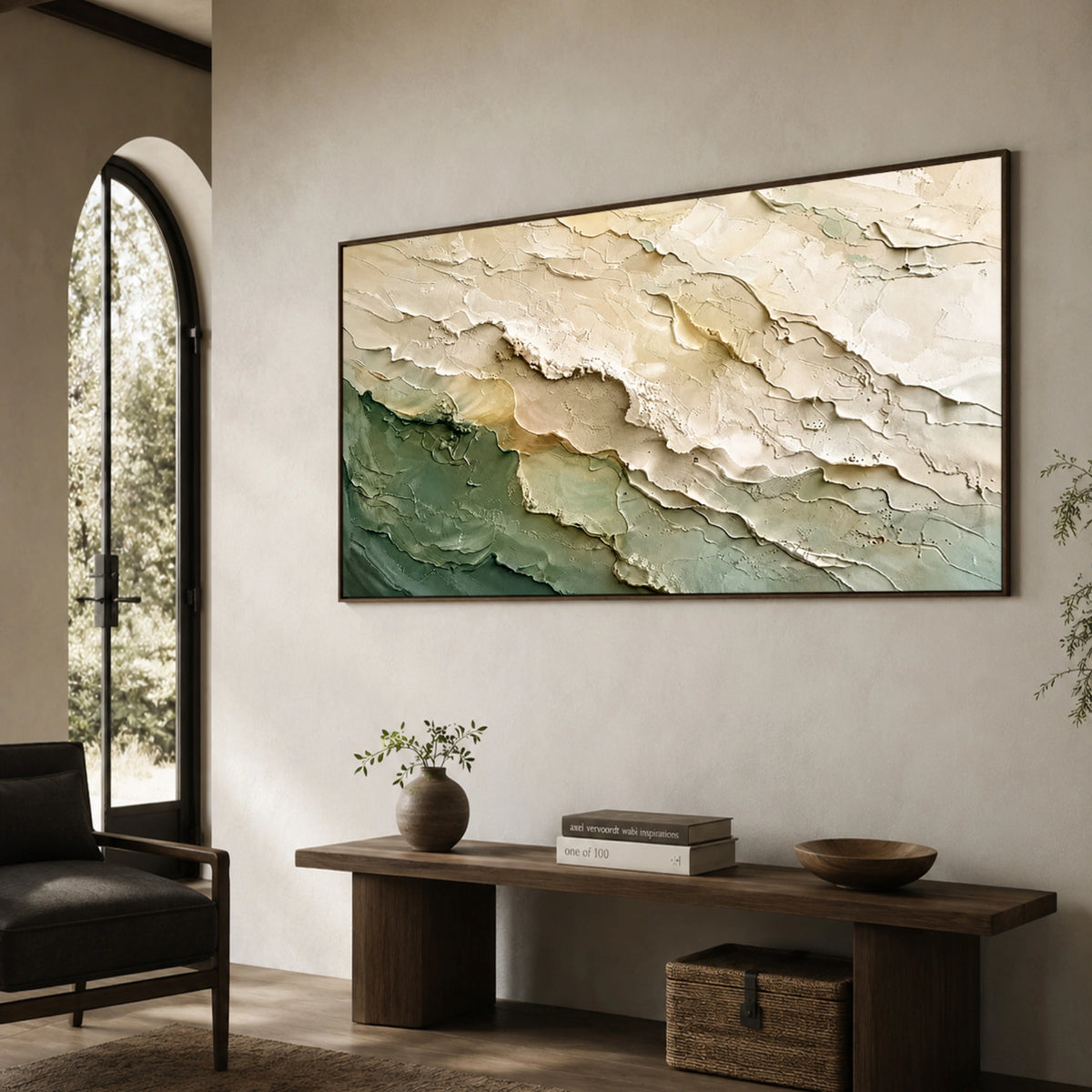 Textured & Impasto Art | Sage Horizon
