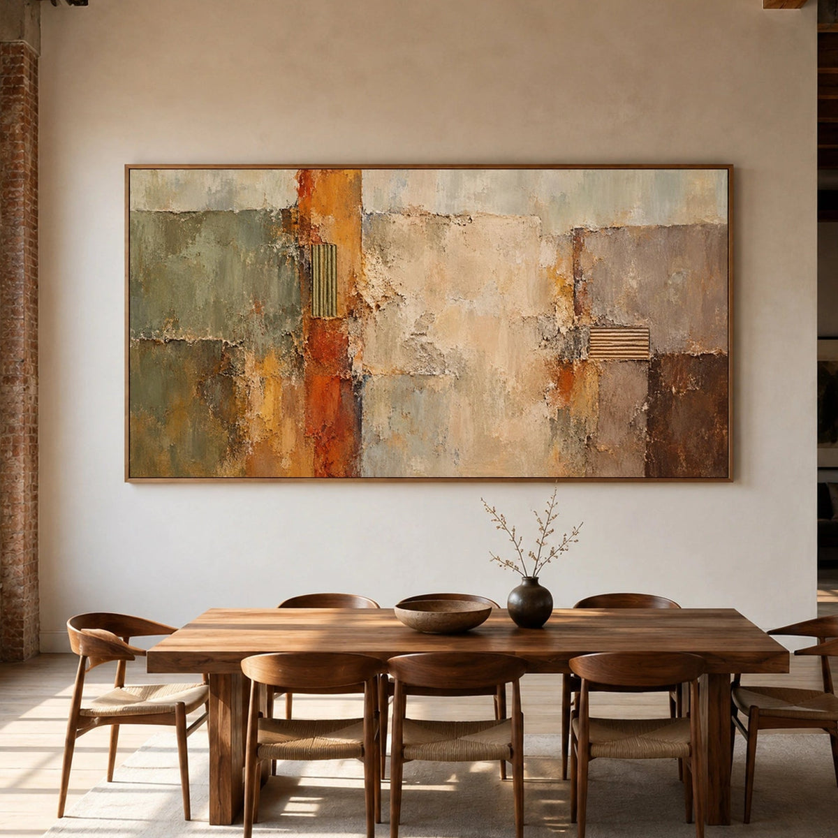 Textured & Impasto Art | Rustic Abstract Layers