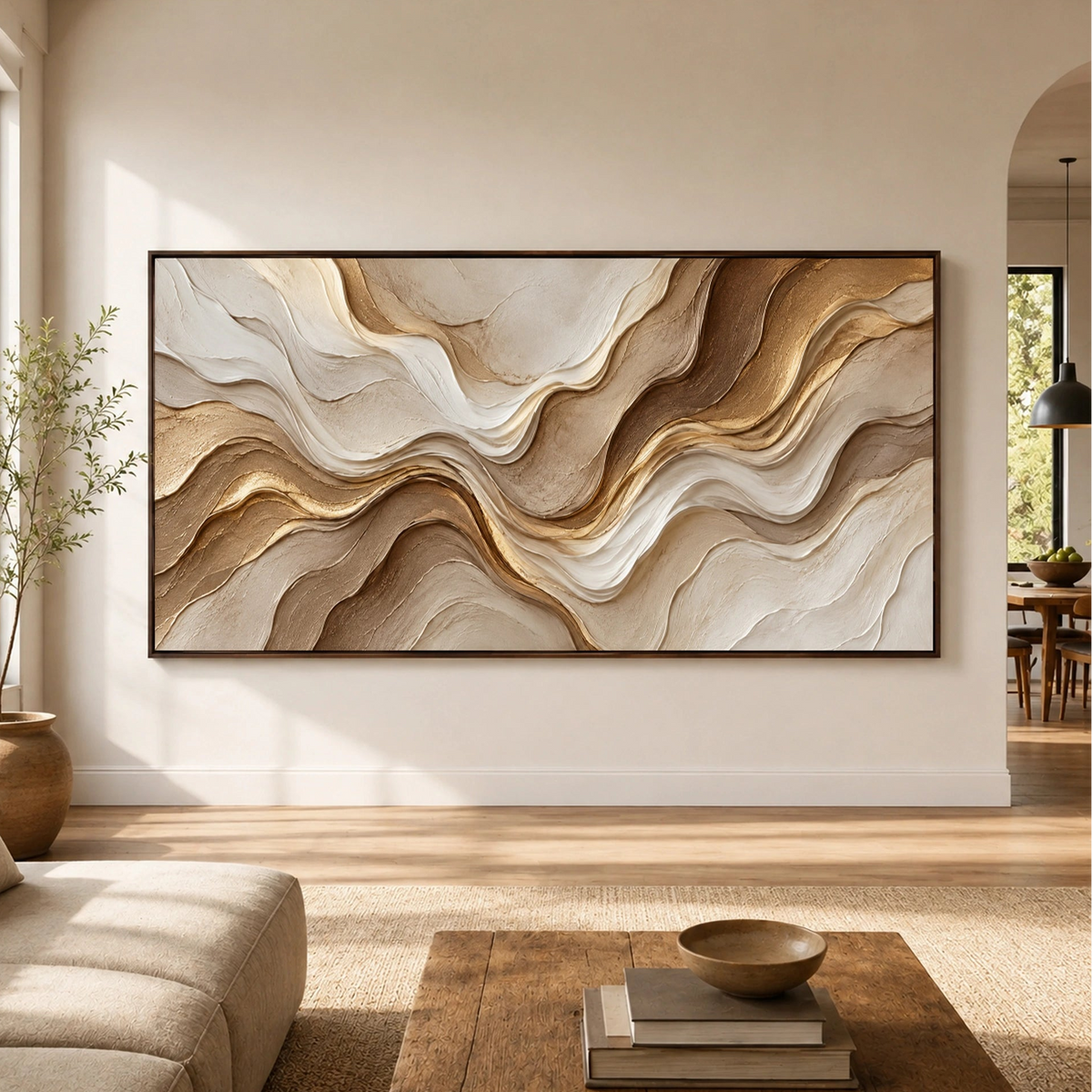 Textured & Impasto Art | Organic Flowing Layers