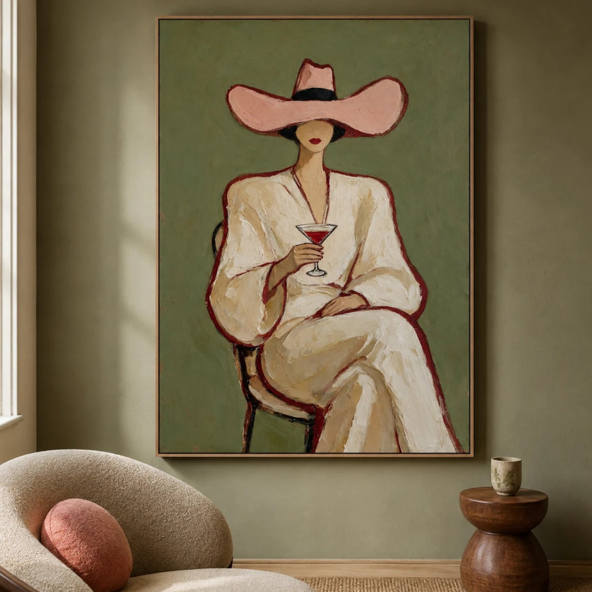 Modern Folk Art｜Olive Cocktail Hour