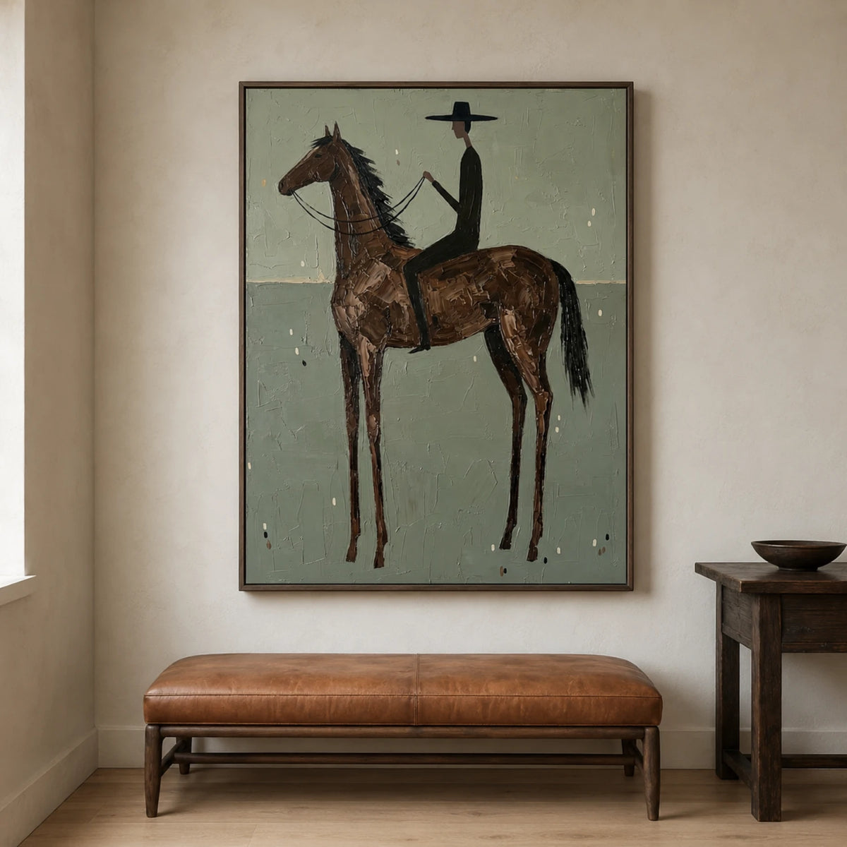 Vintage Americana Art｜Umber Passage