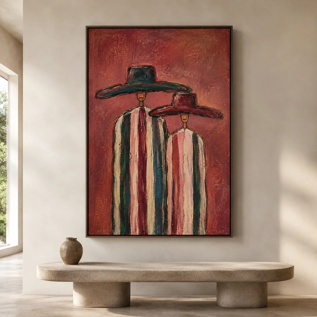 Vintage Americana Art｜Twofold Presence