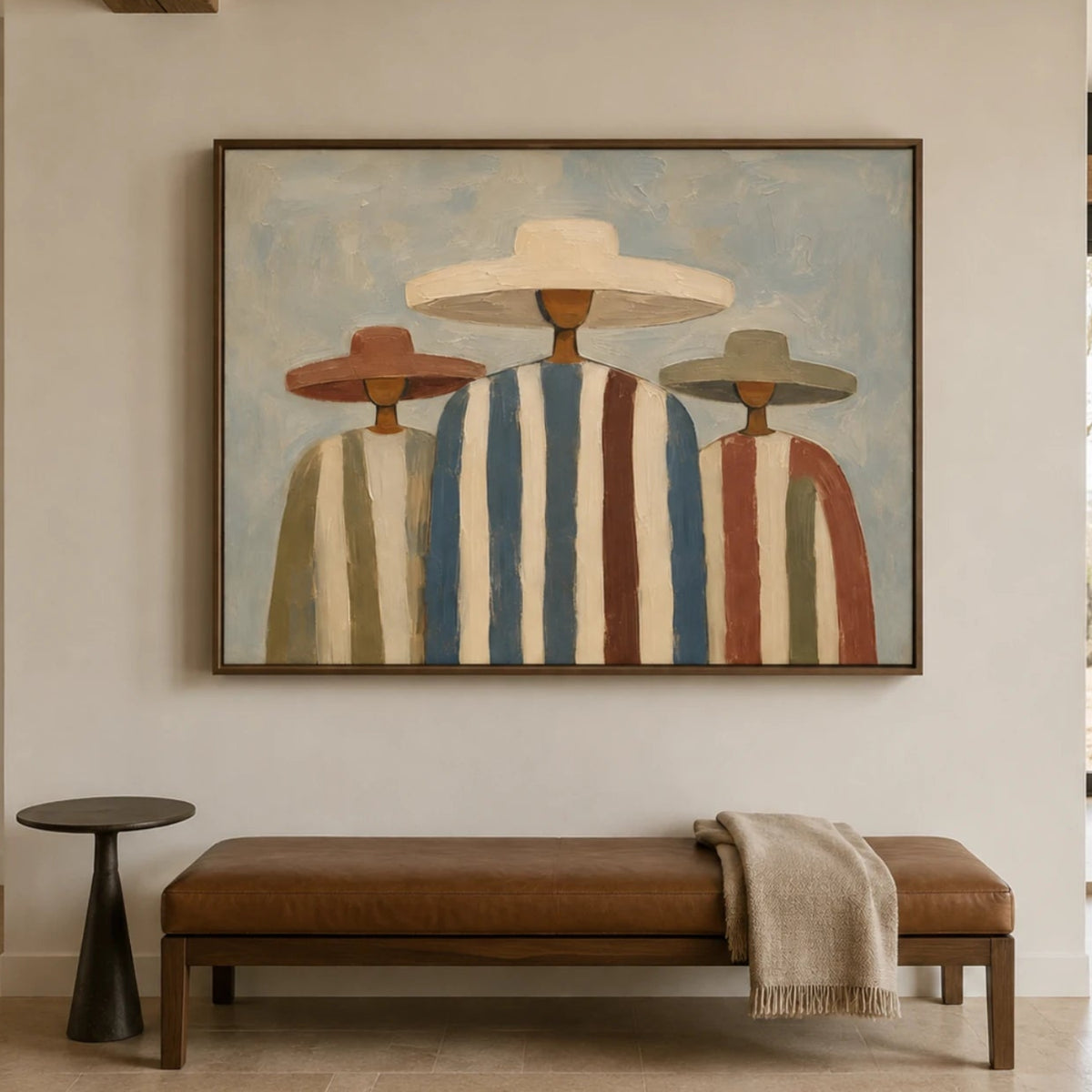 Vintage Americana Art｜Three Horizons