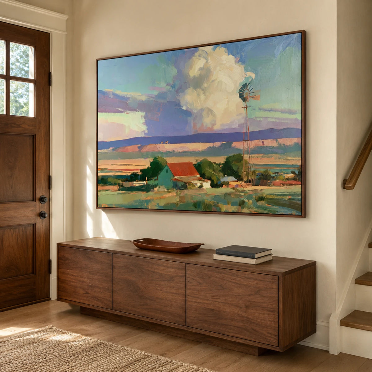 Western Landscapes Art｜Prairie Wind and Open Horizons