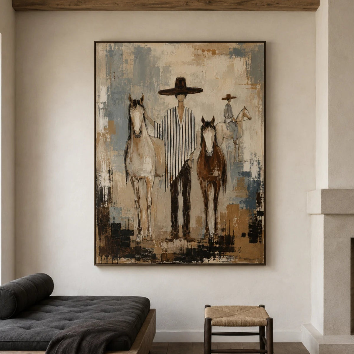 Vintage Americana Art｜Frontier Companions