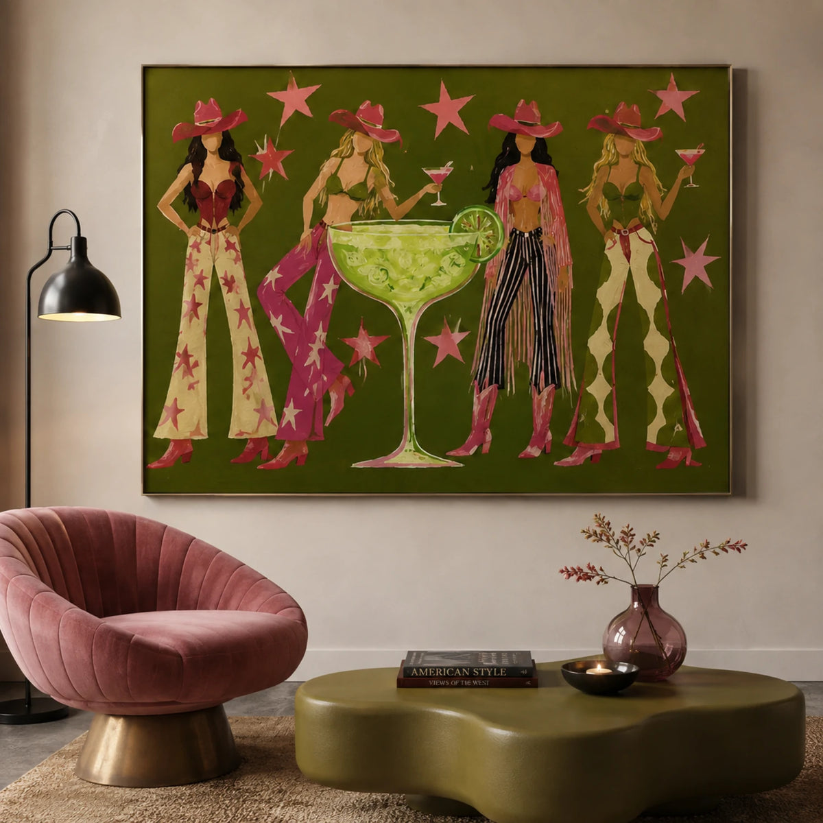 Western Pop Art｜Margarita Cowgirl Fête