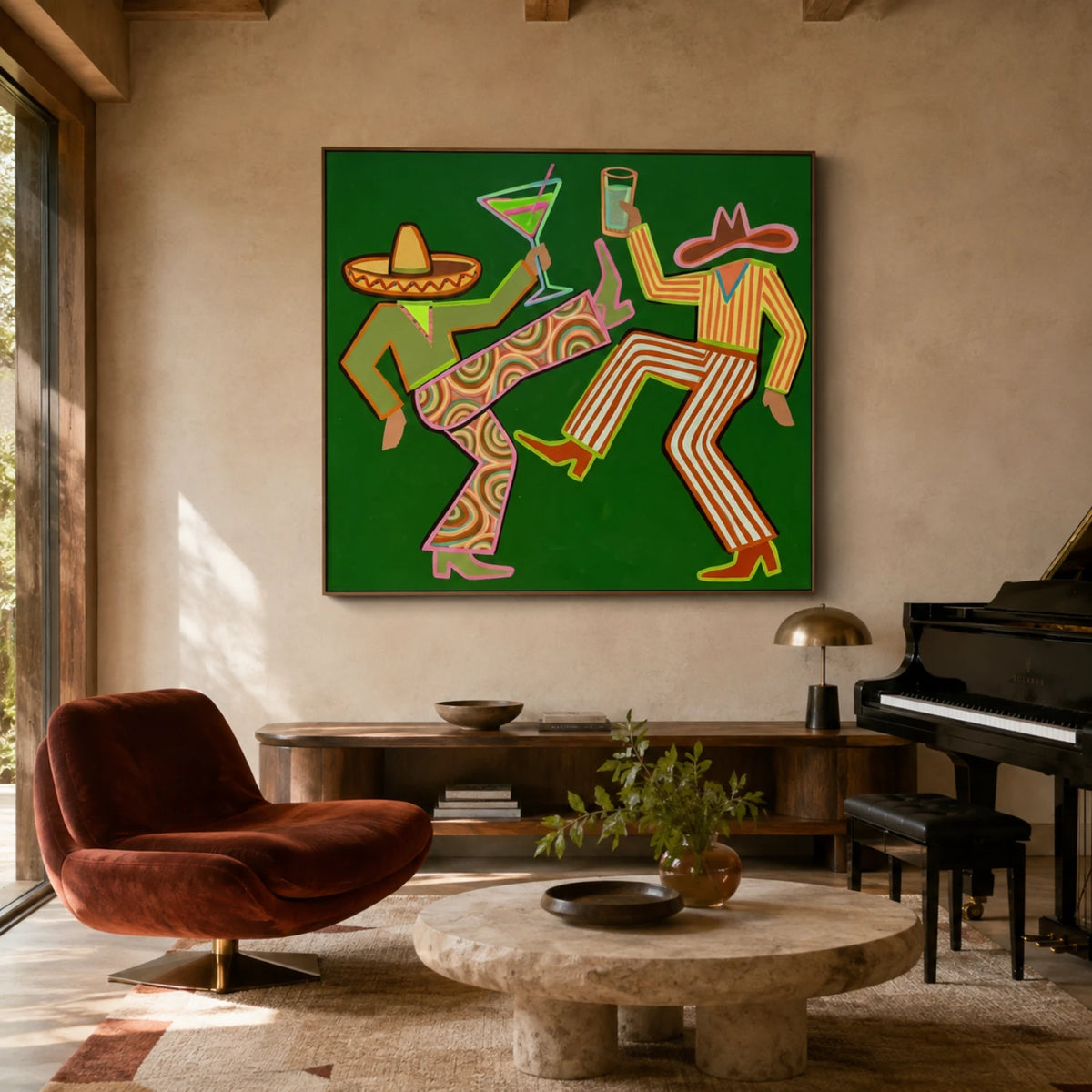 Western Pop Art｜Emerald Footwork