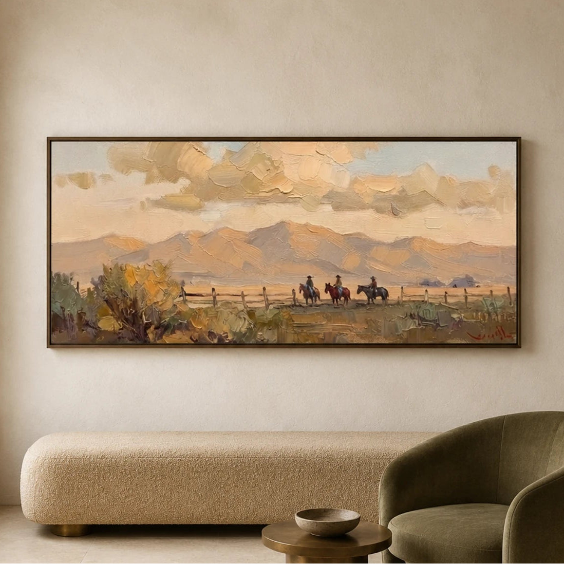 Western Landscapes Art｜Frontier Riders