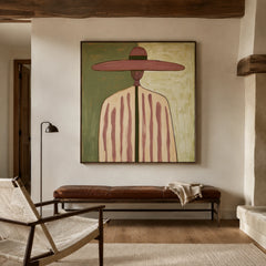 Vintage Americana Art｜The Quiet Wanderer