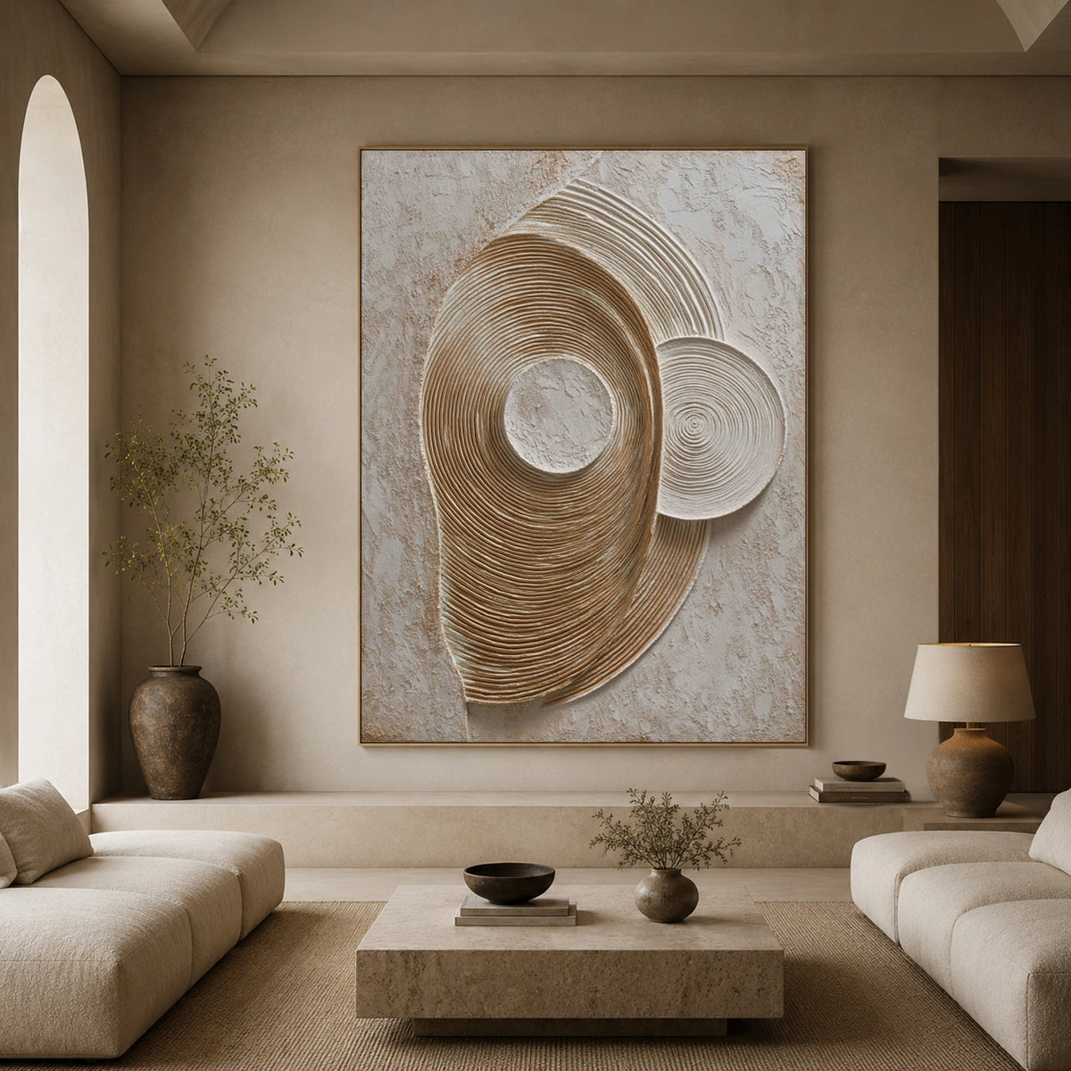 Textured & Impasto Art｜Sacred Circles