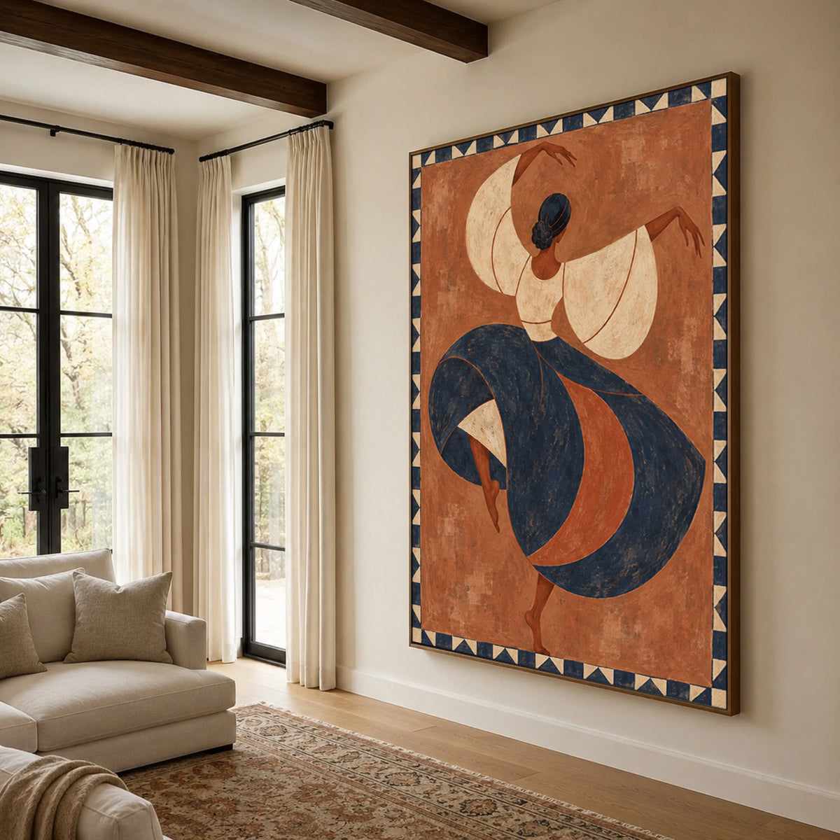 Modern Folk Art | Terracotta Dance Rhythm