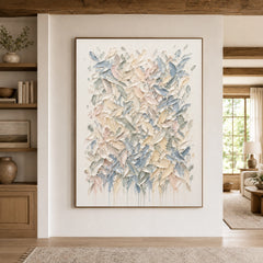 Textured & Impasto Art｜Soft Botanical Layers