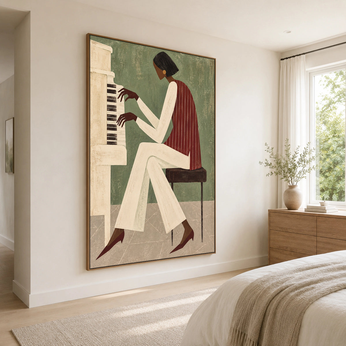 Modern Folk Art | Piano Harmony Portrait