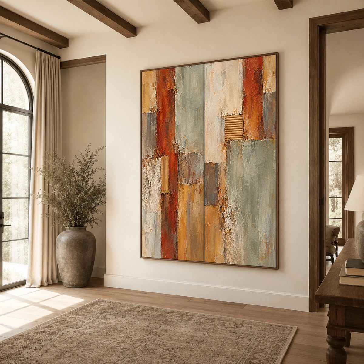 Textured & Impasto Art｜Rustic Abstract Layers