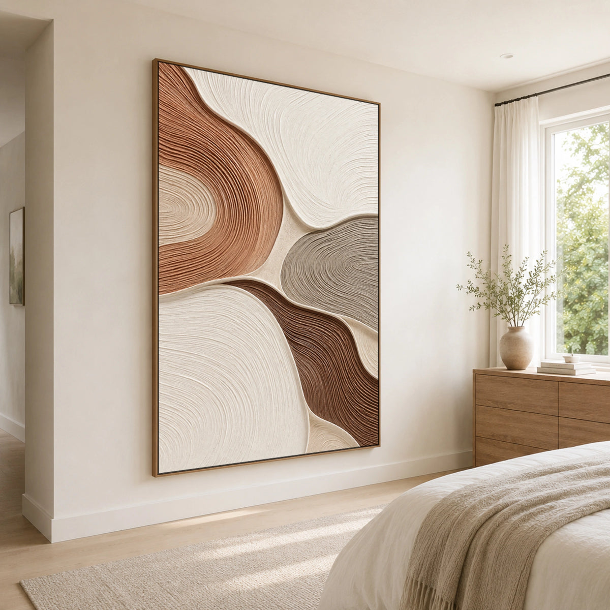 Textured & Impasto Art｜Natural Grain Harmony
