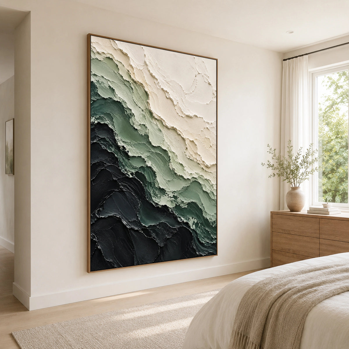 Textured & Impasto Art｜Deep Forest Layers