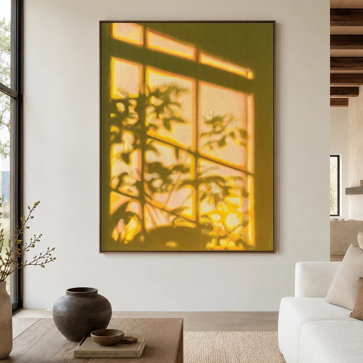 Expressive Contemporary Art｜Golden Foliage