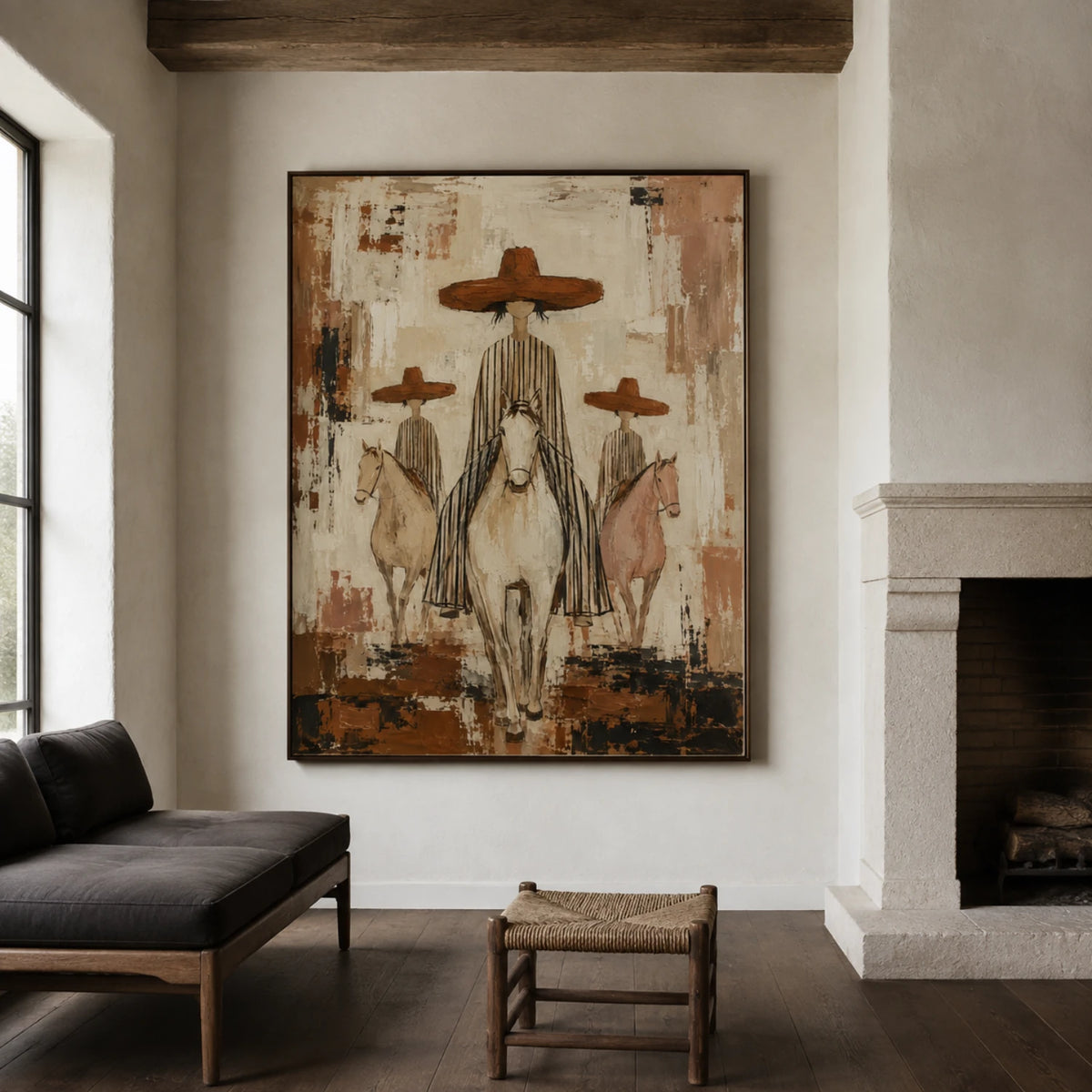 Vintage Americana Art｜Frontier Sisters