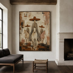 Vintage Americana Art｜Frontier Sisters
