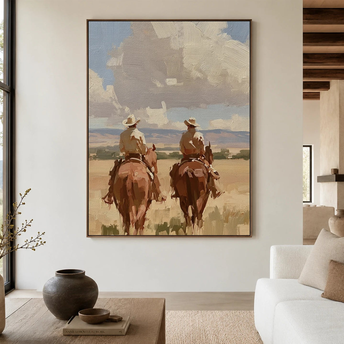 Western Landscapes Art｜Riding Together