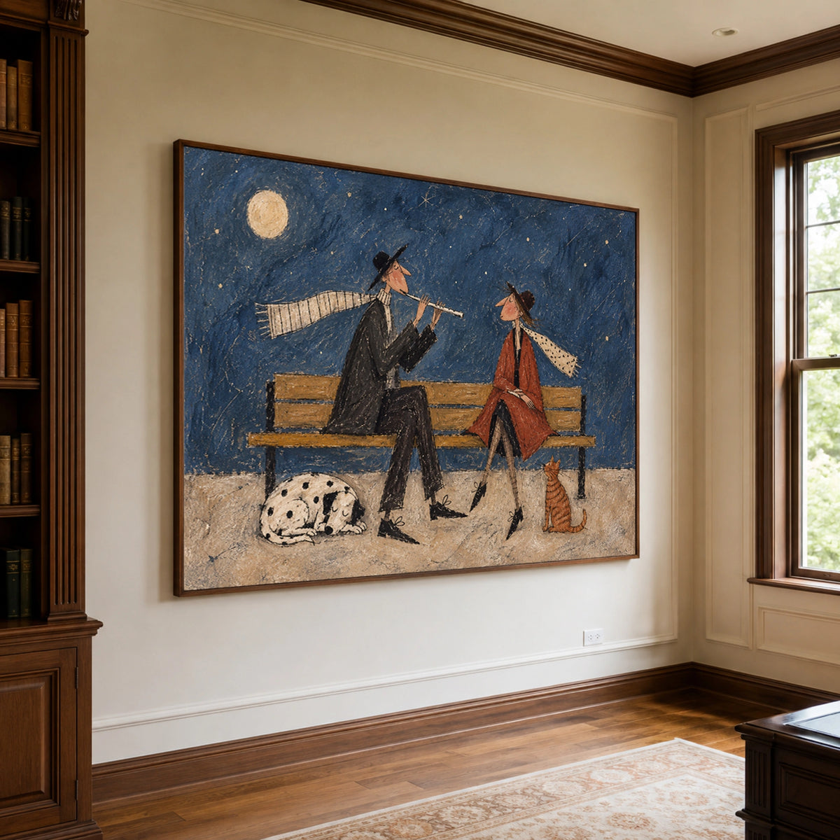 Modern Folk Art｜Moonlight Serenade Together