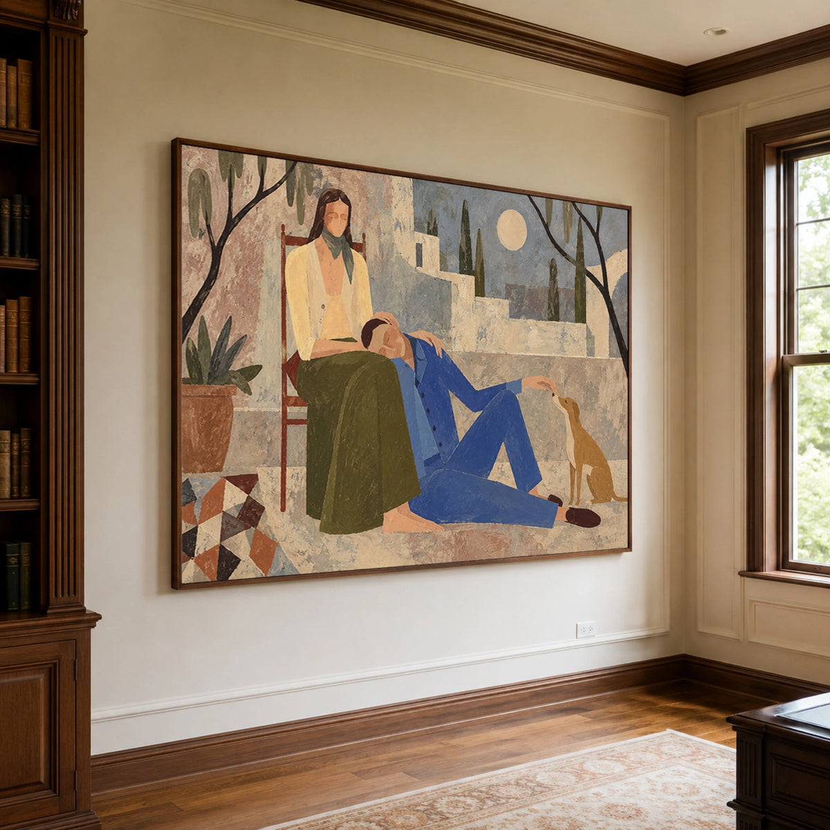 Modern Folk Art｜Moonlit Companions