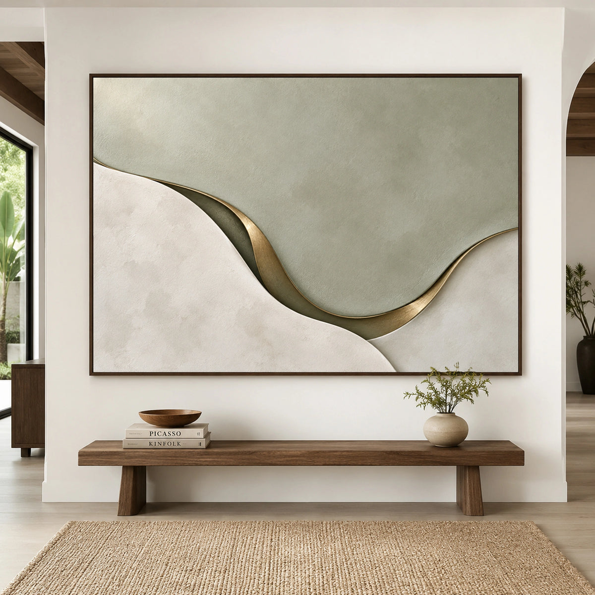 Textured & Impasto Art｜Botanical Harmony in Bloom