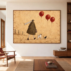 Modern Folk Art｜A Quiet Walk with Friends
