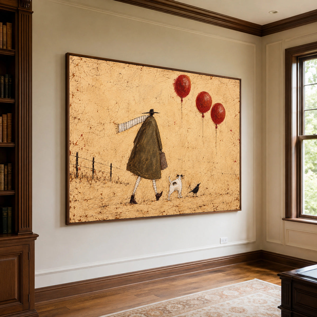 Modern Folk Art｜A Quiet Walk with Friends