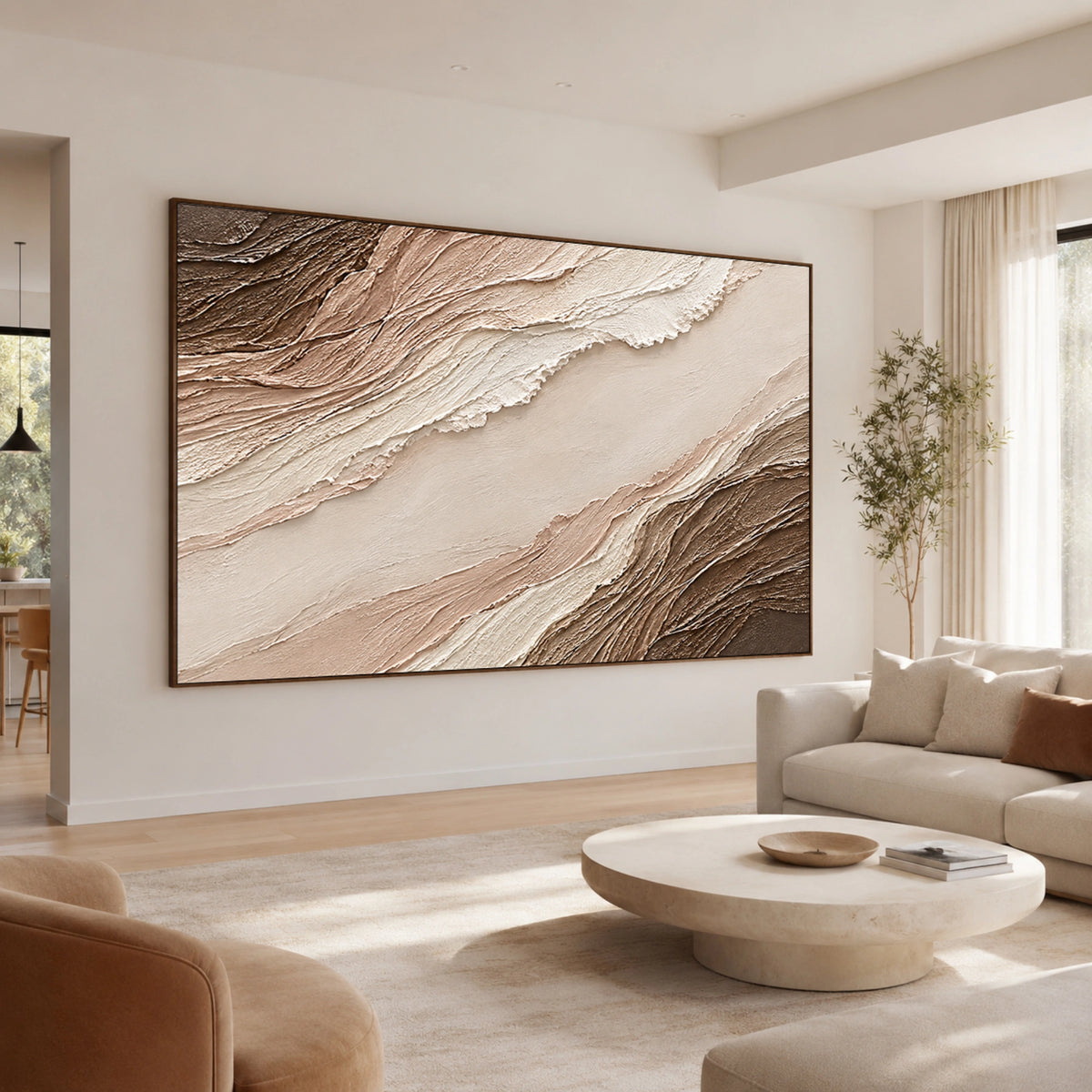 Textured & Impasto Art｜Organic Horizon
