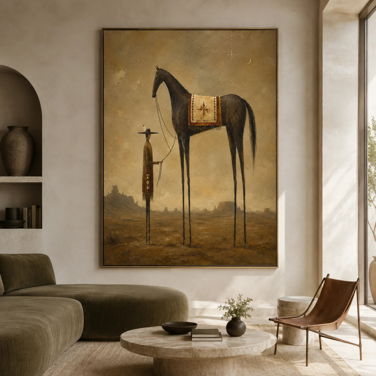 Vintage Americana Art｜Spirit of the Wilderness