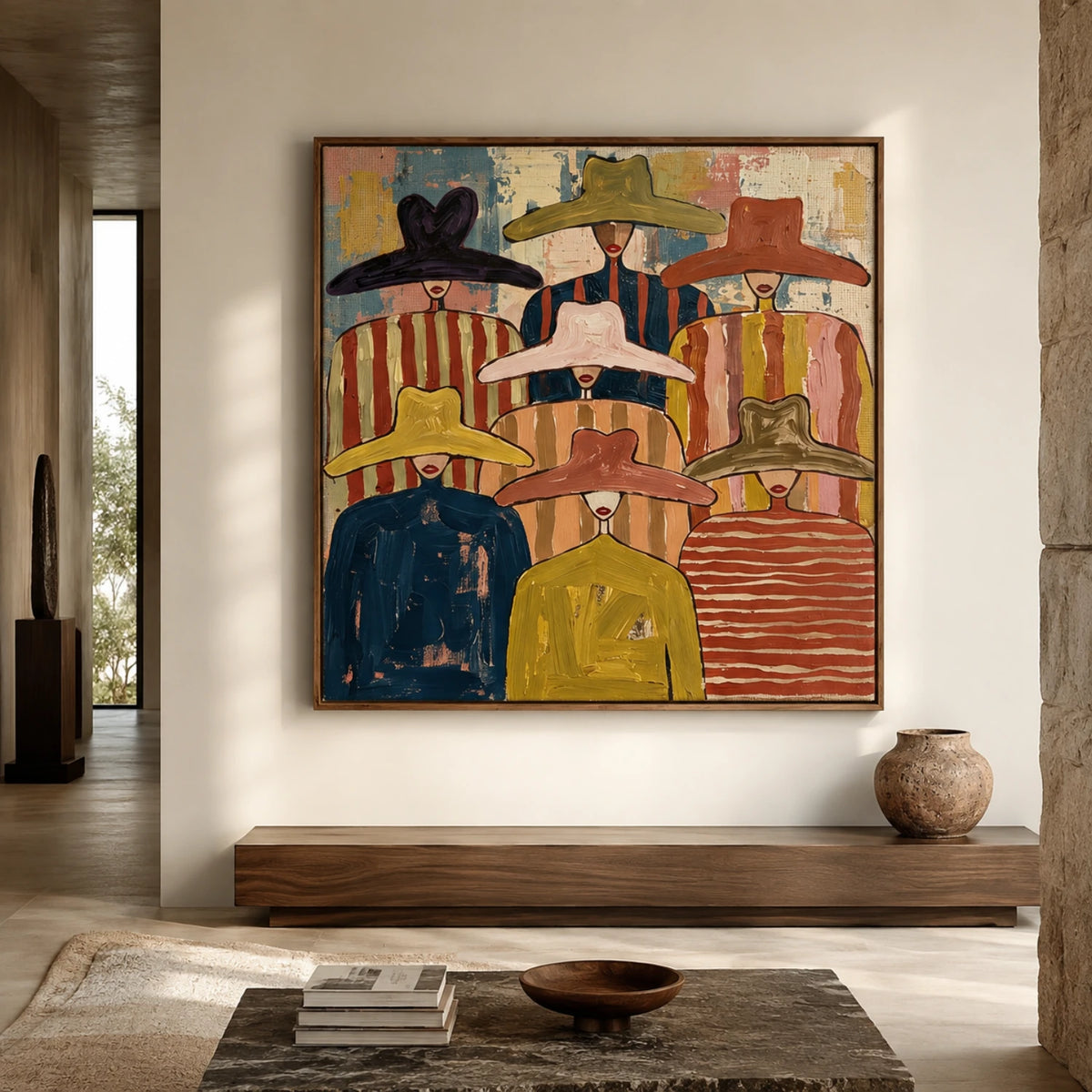 Vintage Americana Art｜Chromatic Kinship