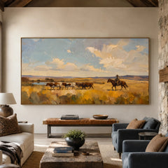 Western Landscapes Art｜Prairie Crossing