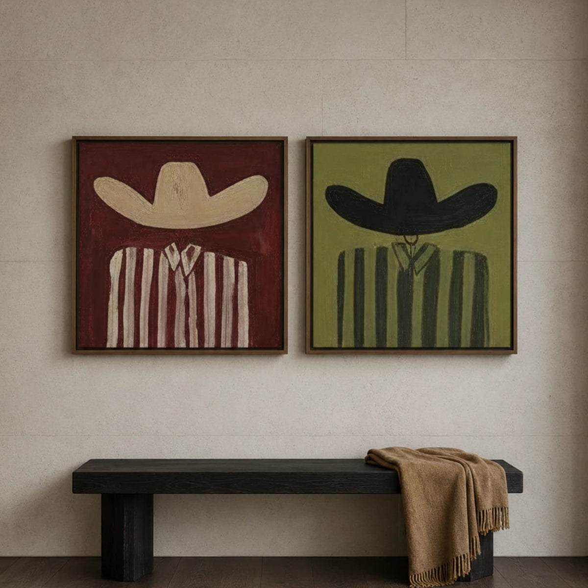 Vintage Americana Art｜Quiet Polarity