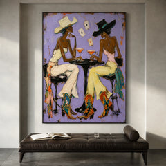 Western Pop Art｜Lavender Card Game