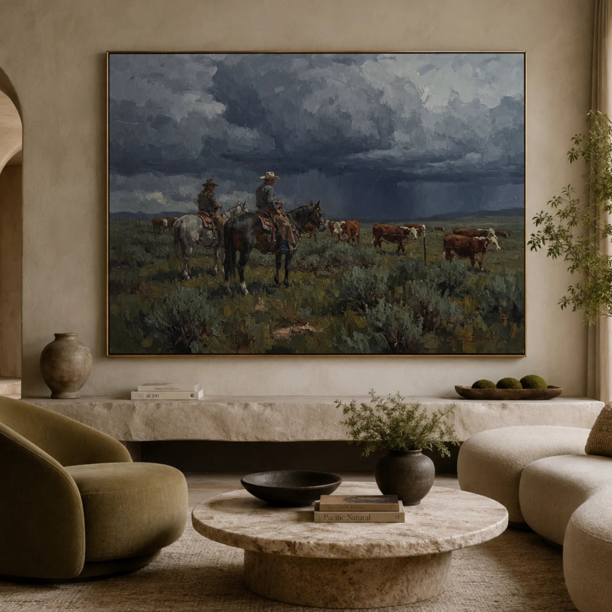 Western Landscapes Art｜Storm Riders