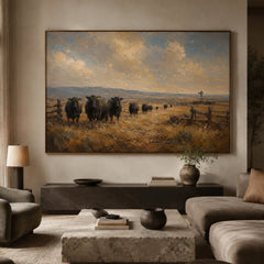 Western Landscapes Art｜Echoes Across the Open Range