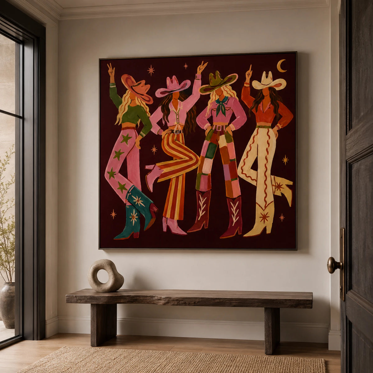 Western Pop Art｜Starlit Cowgirl Soirée