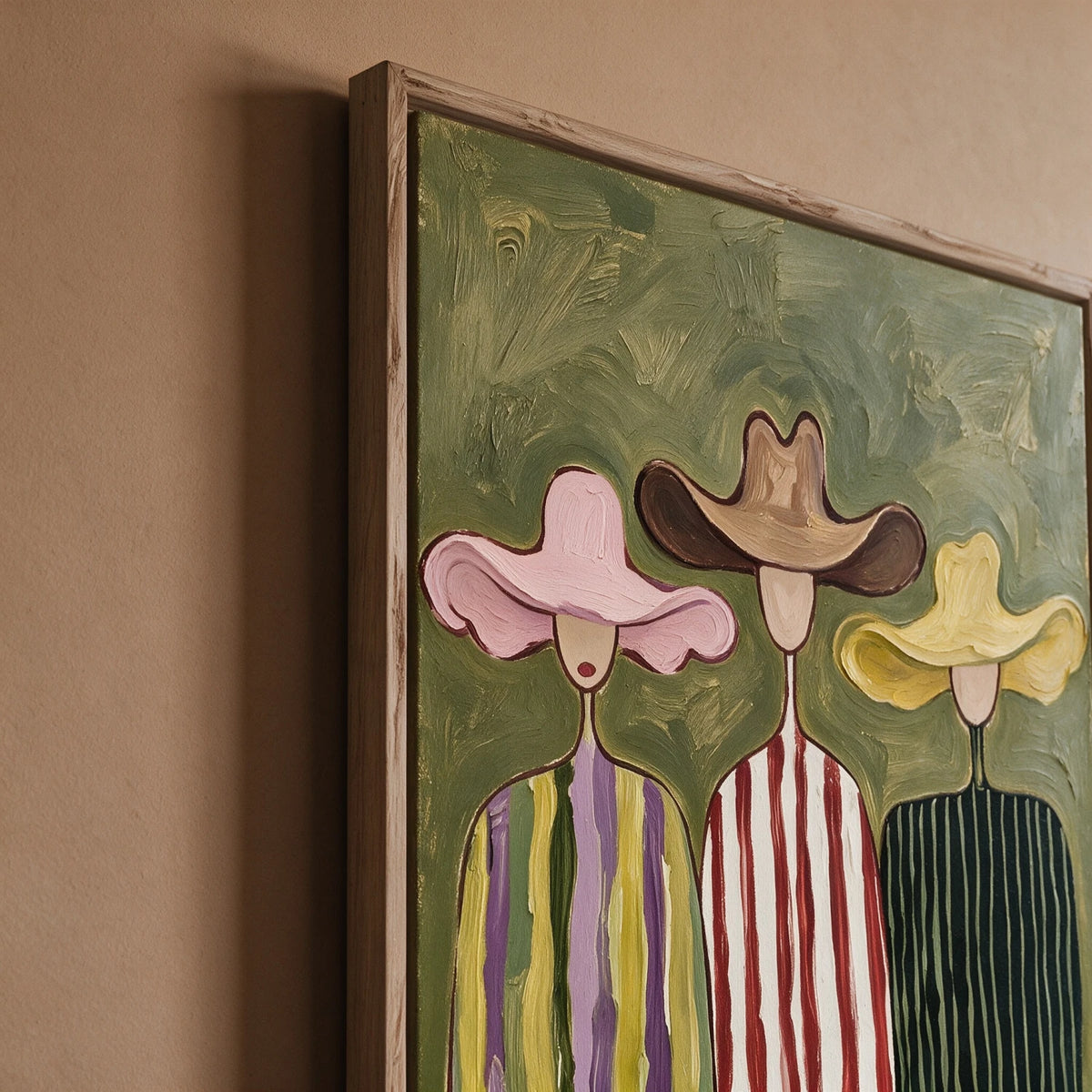 Vintage Americana Art｜Threefold Echo