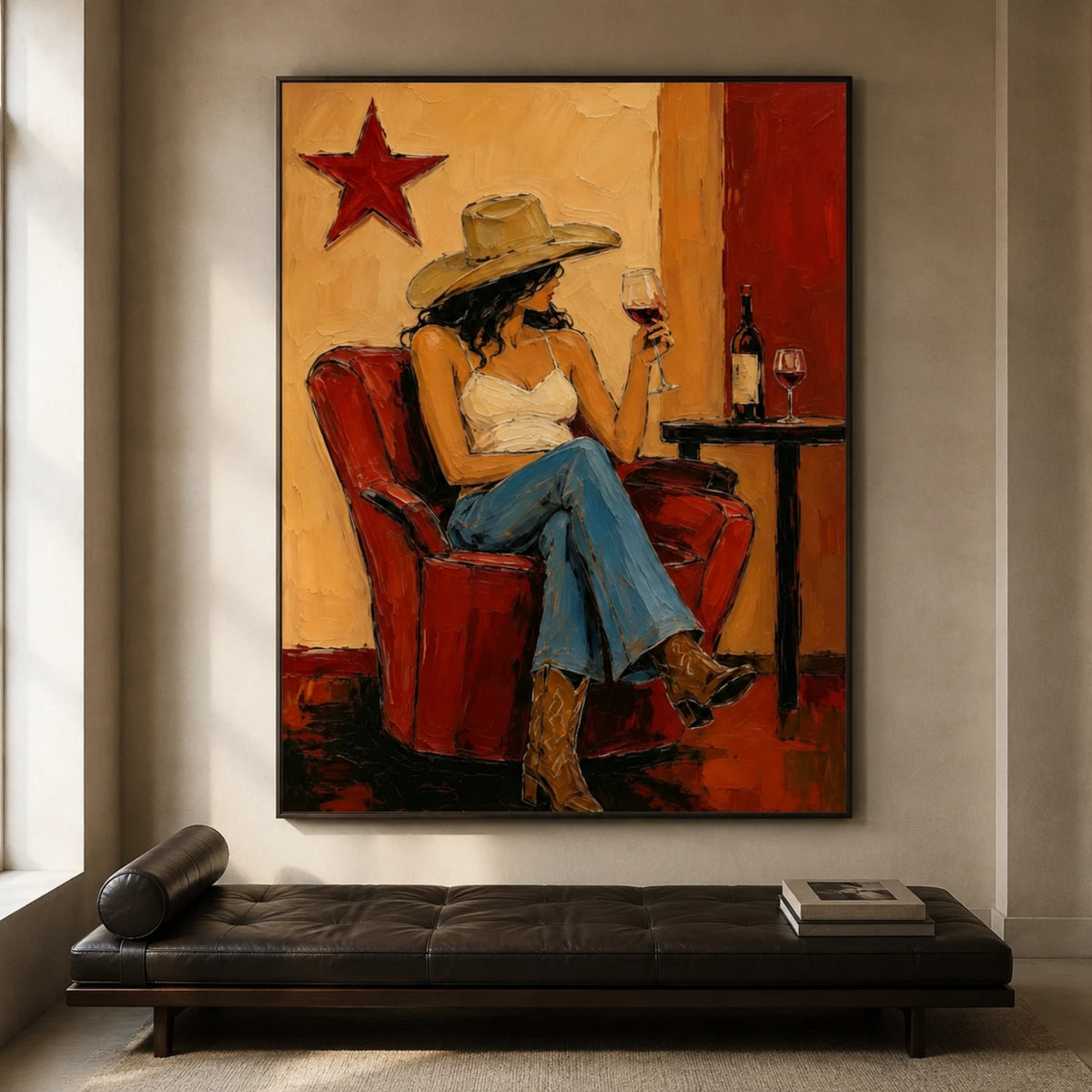 Western Pop Art｜Western Wine Twilight