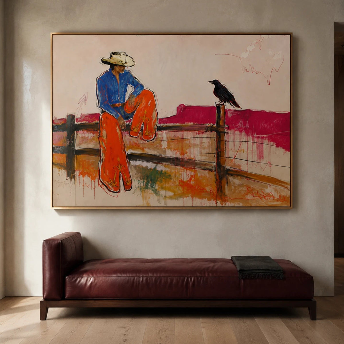 Western Pop Art｜Crimson Fence Exchange