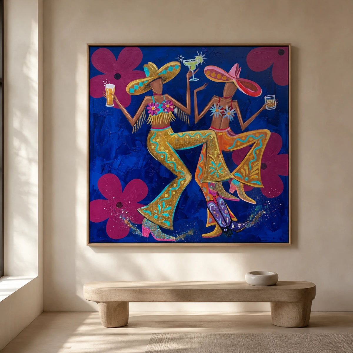 Western Pop Art｜Sapphire Night Toast