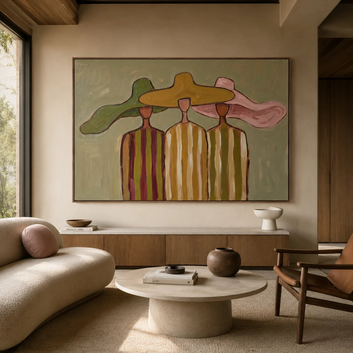 Vintage Americana Art｜Gathered Stillness