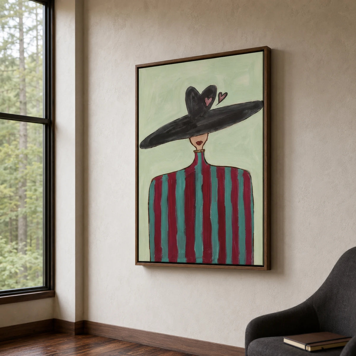 Vintage Americana Art｜Heartbound Silence