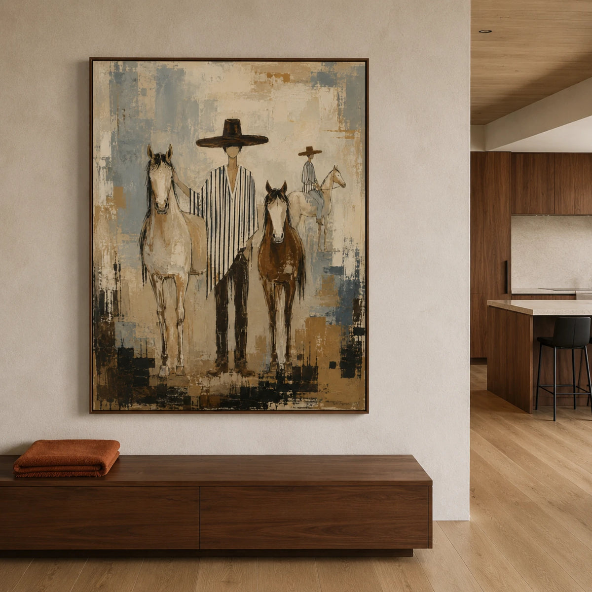 Vintage Americana Art｜Frontier Companions